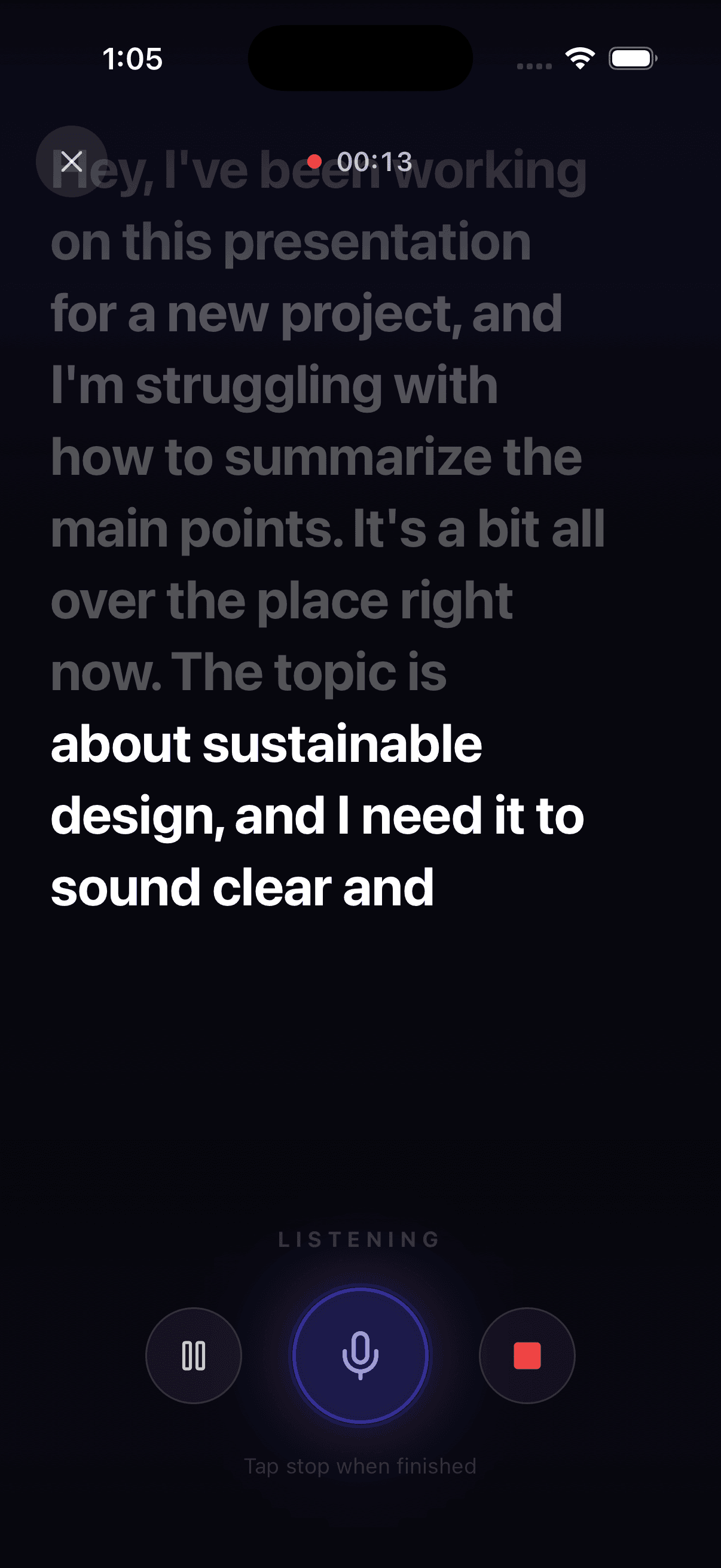 Recording — AI Voice Notes