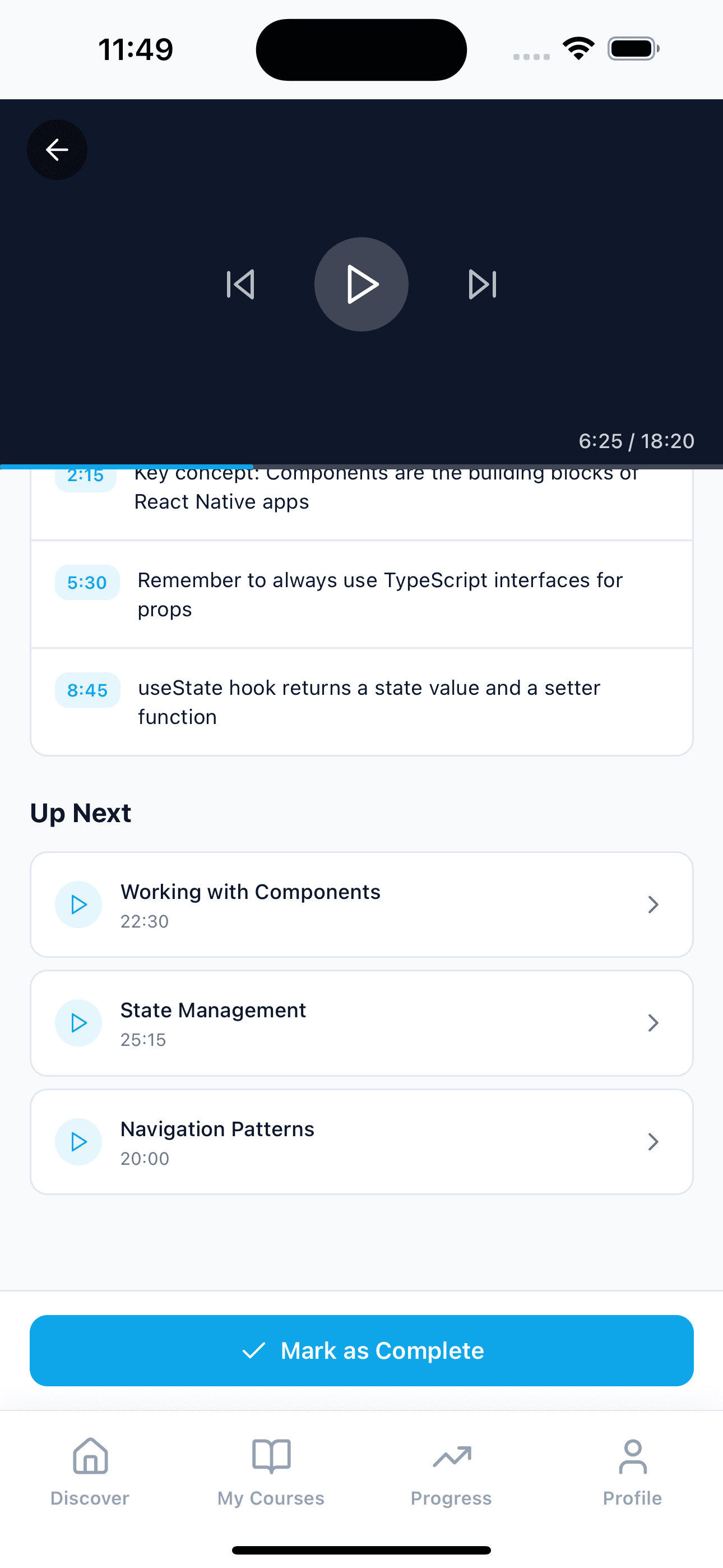 Course Detail — LearnHub