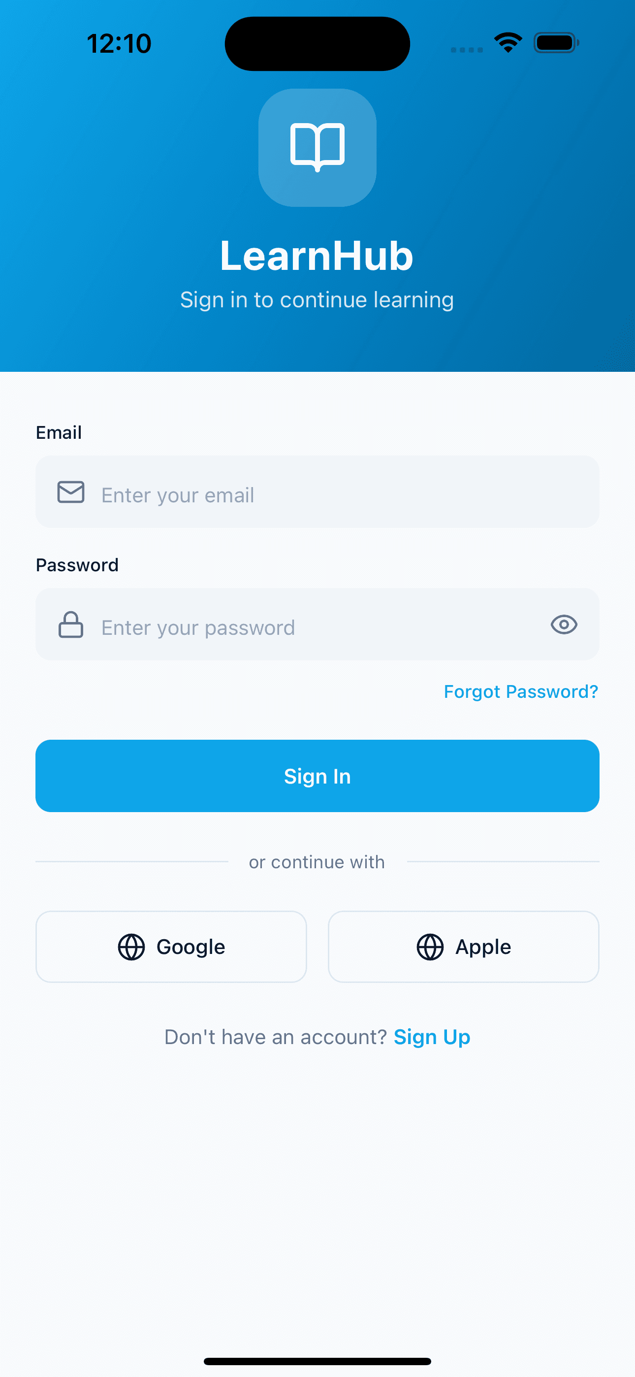 Sign In — LearnHub