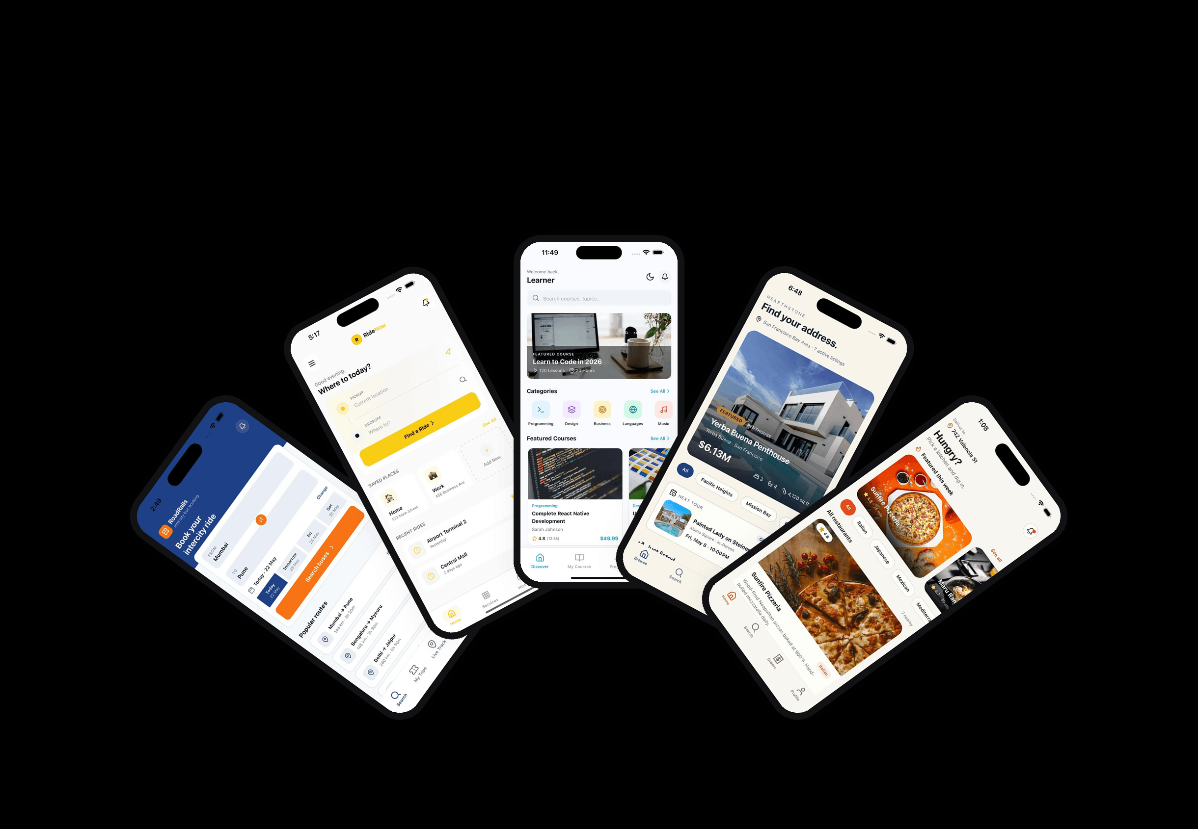 Full-Stack Starter Bundle - React Native app template preview