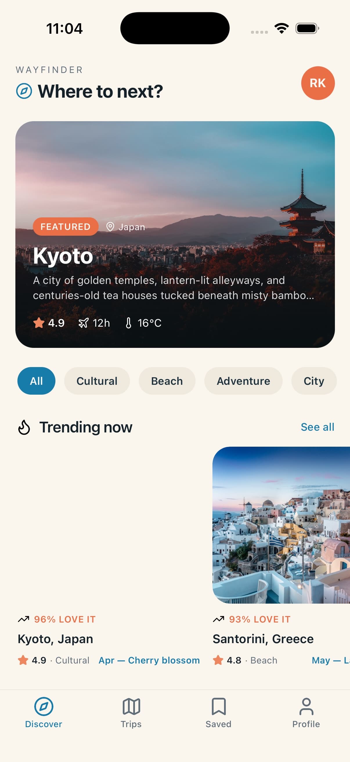 AI Travel Planner hero preview