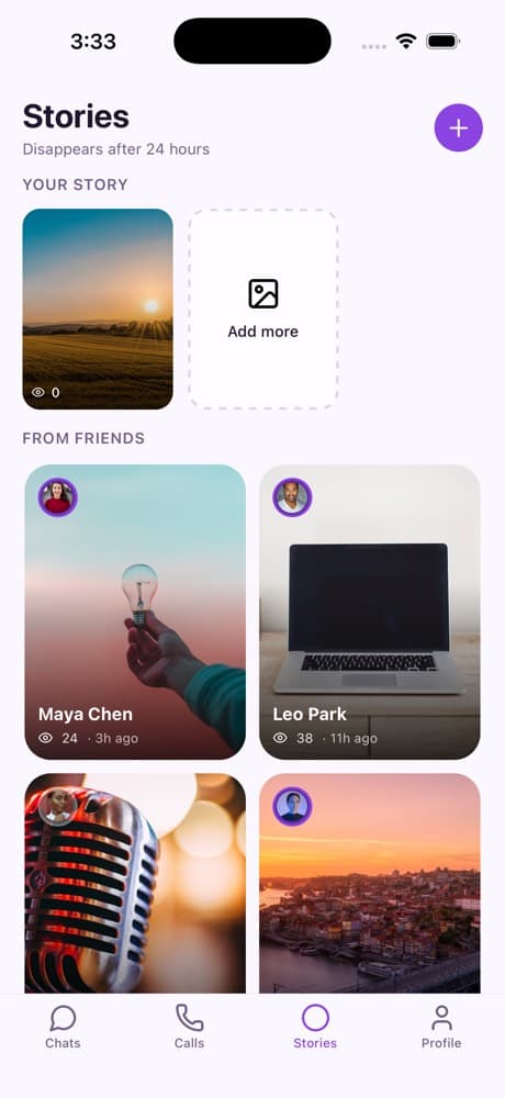 04 — Chat & Messaging App