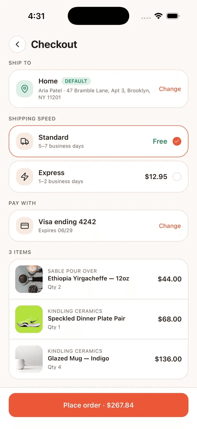 Checkout — Full-Stack Starter Bundle