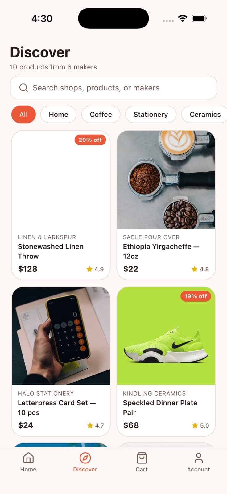 Discover — Marketly