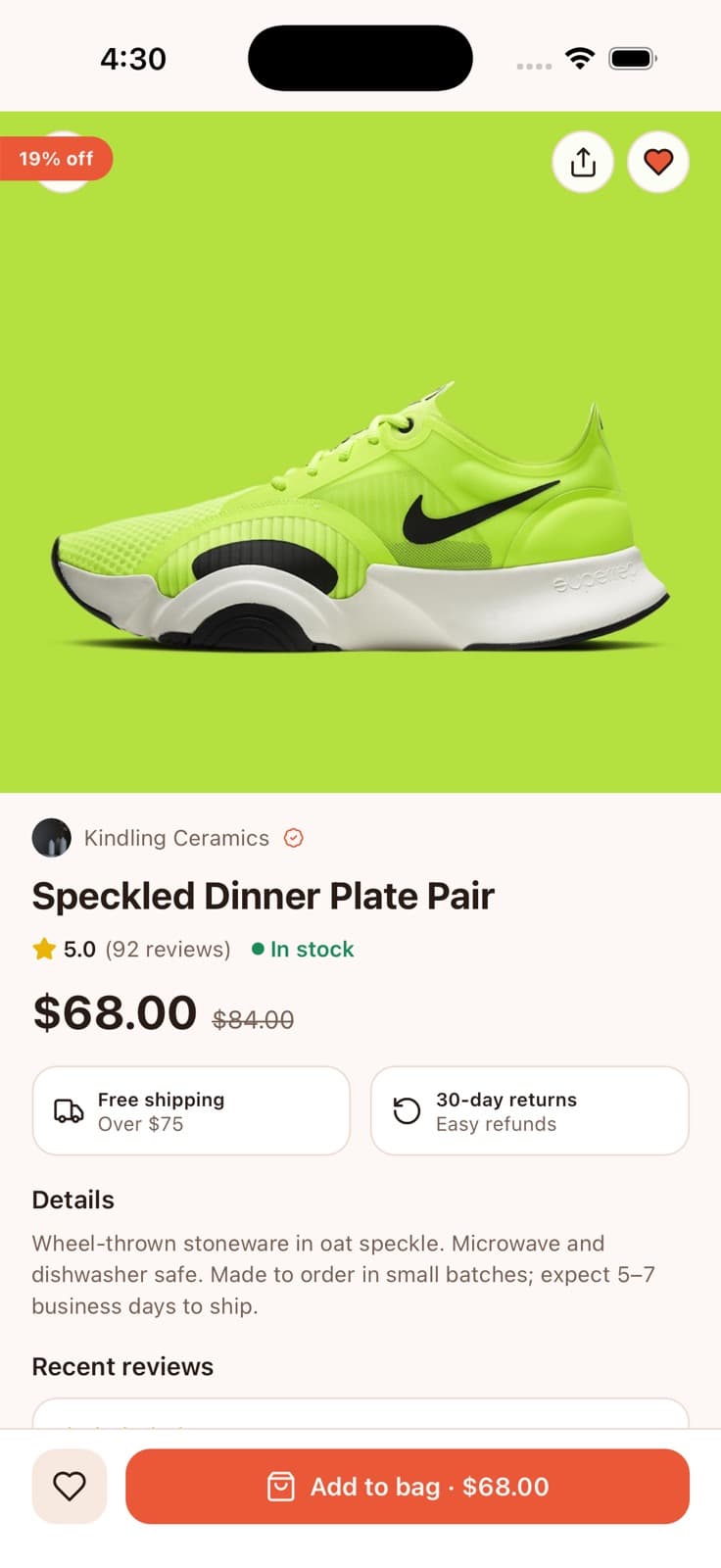 Product Detail — Marketly
