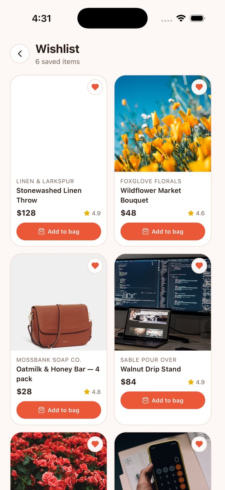Wishlist — Marketly