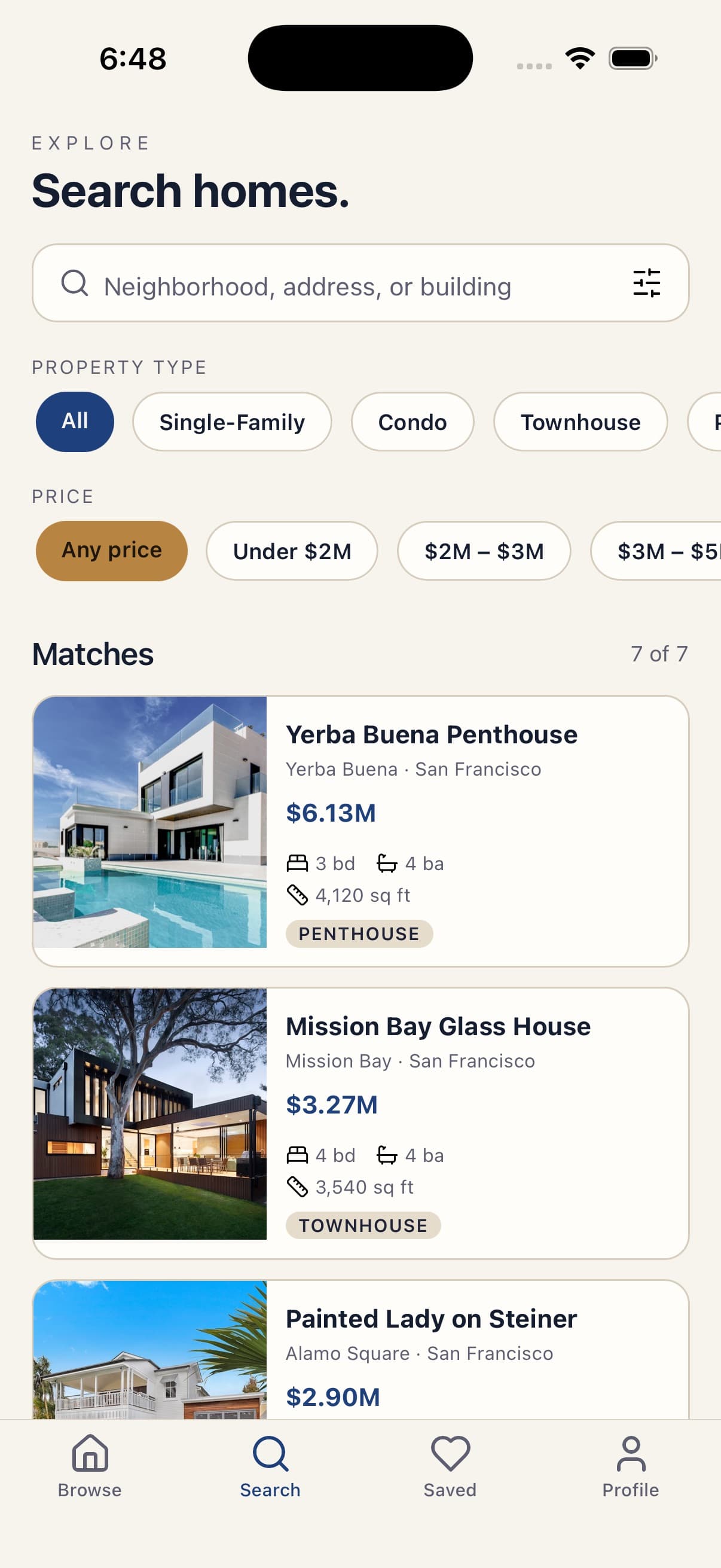 Home Search — Hearthstone — Real Estate Listings