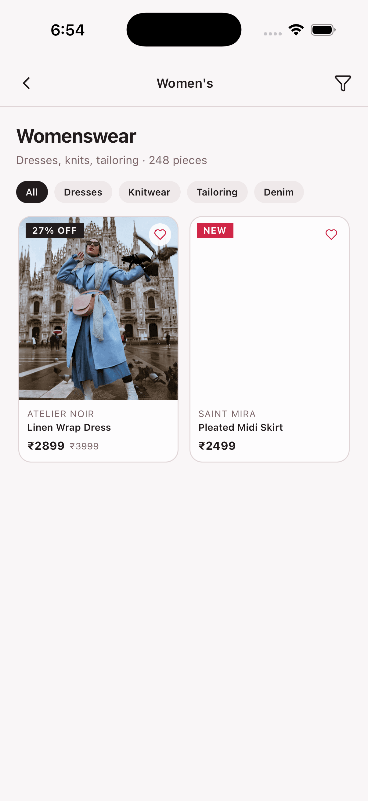 Women's — Fashion Store App